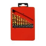 Jogo de Brocas Metal Titânio C/ 13 Pcs